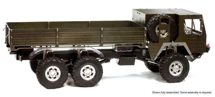 Billet Machined 6X6 7T GL High-Mobility Off-Road Truck 1/10 Size ARTR - Image 4