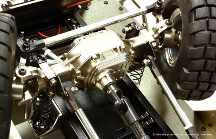 Billet Machined 6X6 7T GL High-Mobility Off-Road Truck 1/10 Size ARTR - Image 9