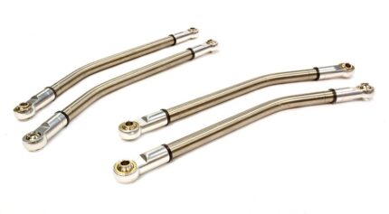 Billet Machined Titanium Alloy Upper Linkage Set 125mm for Axial 1/10 Wraith 2.2