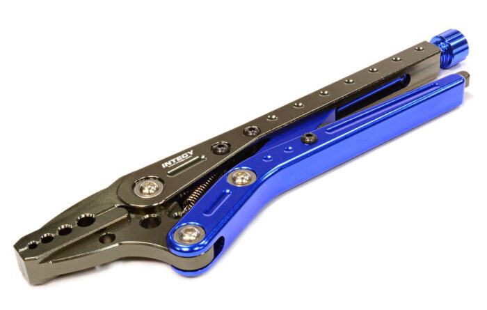 Billet Machined Adjustable Shock Shaft Maintenance Pliers - Image 1