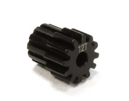 Billet Machined 2mm Bore 48P 12T Pinion Gear for Traxxas LaTrax Rally 1/18 Scale