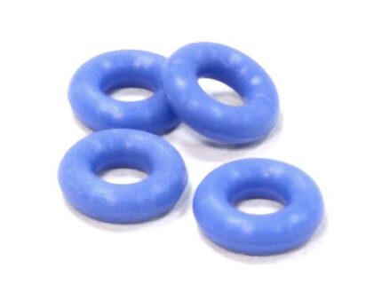 P3 Replacement Blue O-Ring 4pcs 7x3x2mm Size for 3mm Shock Shafts