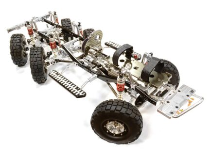 Billet Machined 1/10 Size Twin Motor Trail Roller 6X6AWS Scale Crawler ARTR