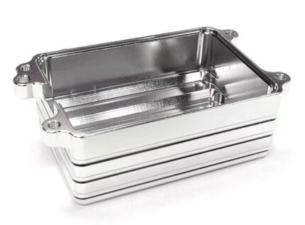 Billet Machined Alloy Lower Receiver Box Type C25750 for SCX-10 Scale Crawler