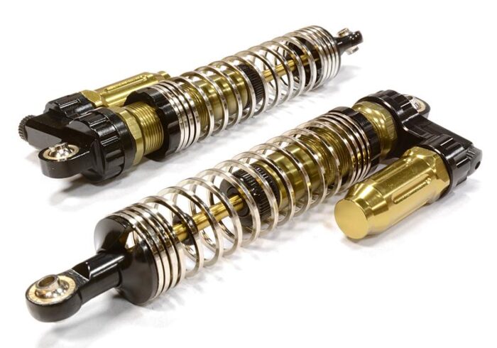 V2 Piggyback Off-Road Shock for 1/10 Scale w/ Progressive Square Spring(L=100mm) - Image 1