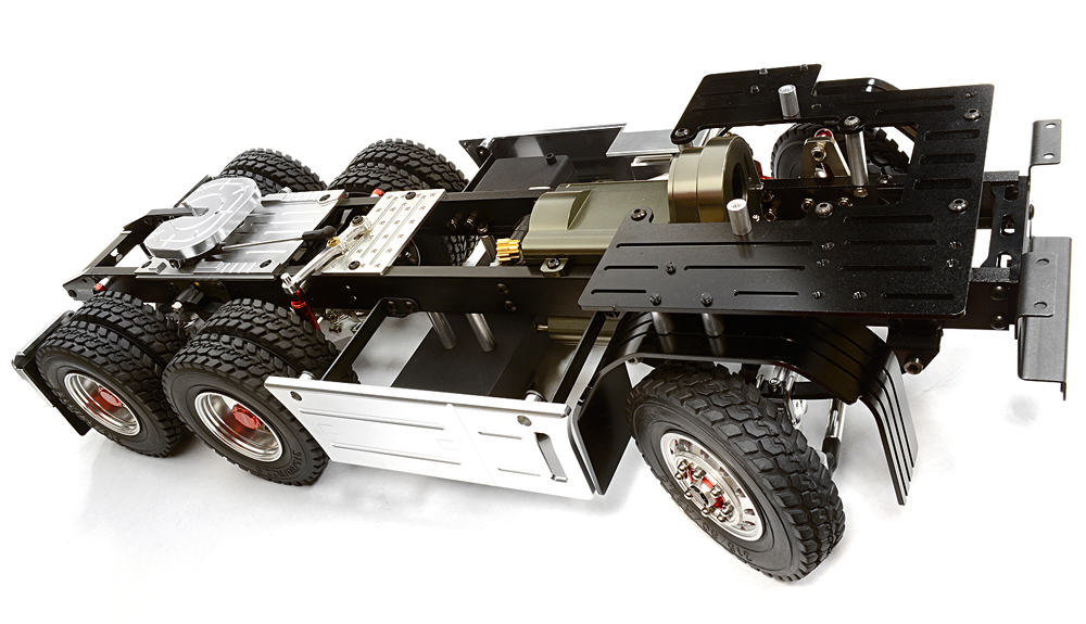Billet Machined Rolling Chassis for Custom 1/14 Semi-Tractor Truck - Image 3