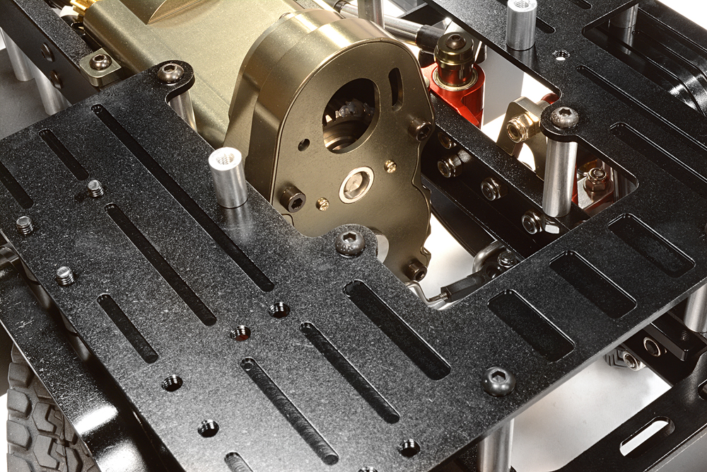 Billet Machined Rolling Chassis for Custom 1/14 Semi-Tractor Truck - Image 4
