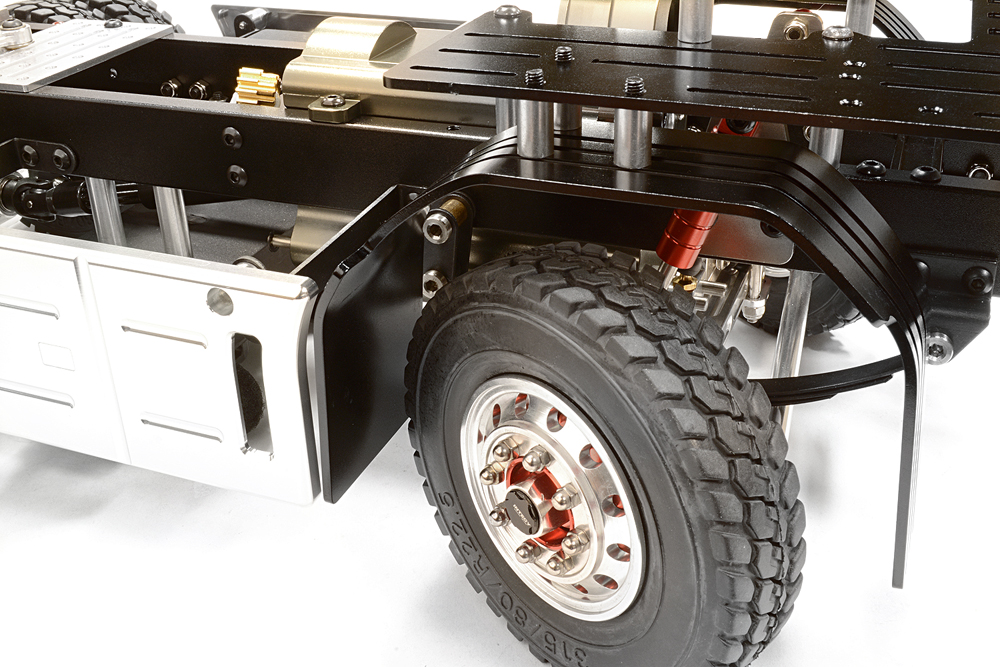 Billet Machined Rolling Chassis for Custom 1/14 Semi-Tractor Truck - Image 5