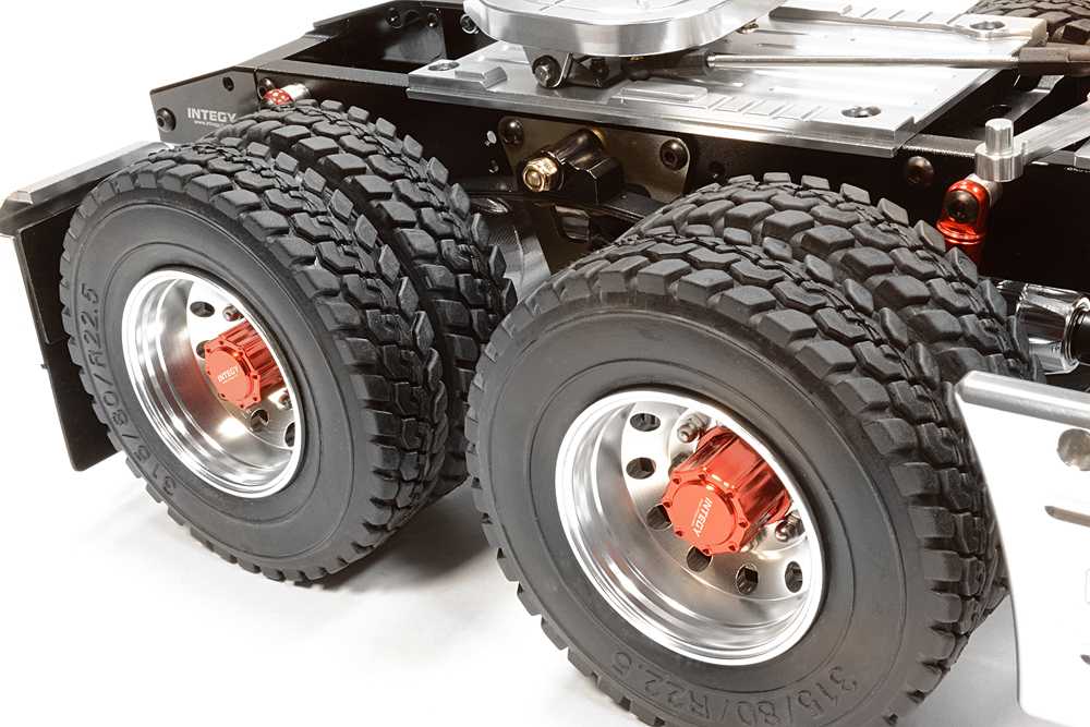 Billet Machined Rolling Chassis for Custom 1/14 Semi-Tractor Truck - Image 6