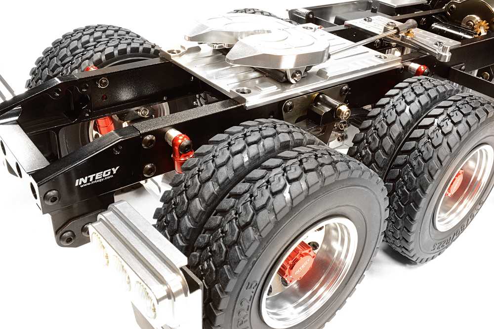 Billet Machined Rolling Chassis for Custom 1/14 Semi-Tractor Truck - Image 7