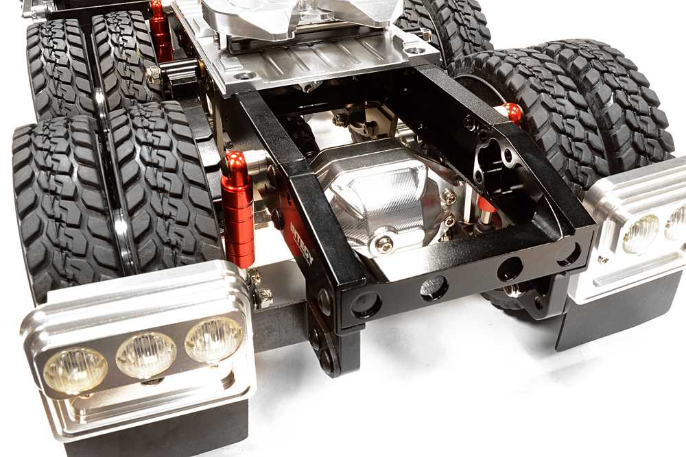 Billet Machined Rolling Chassis for Custom 1/14 Semi-Tractor Truck - Image 8