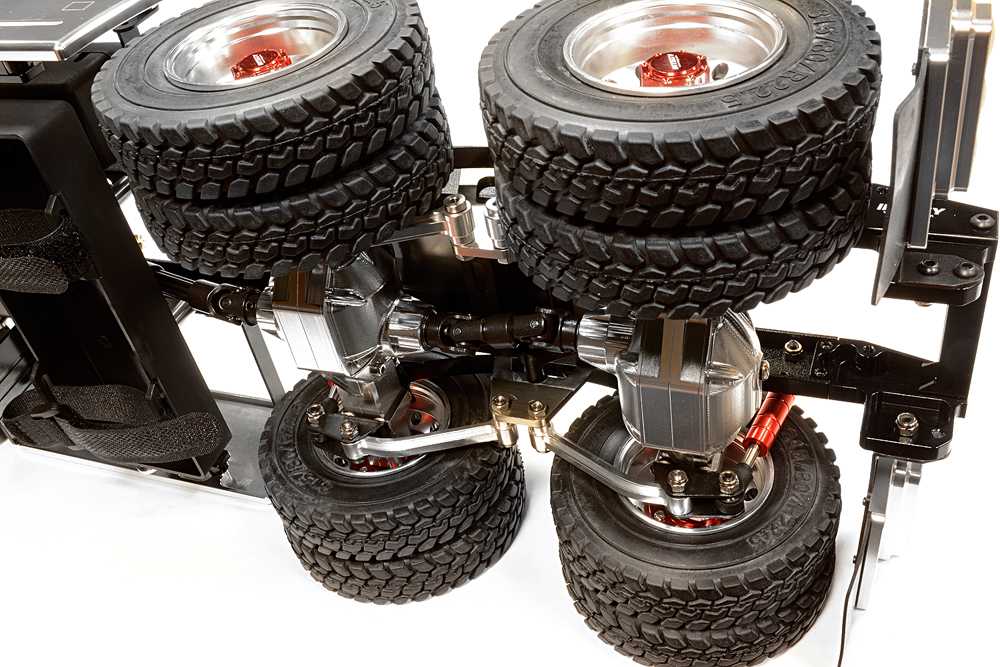 Billet Machined Rolling Chassis for Custom 1/14 Semi-Tractor Truck - Image 10