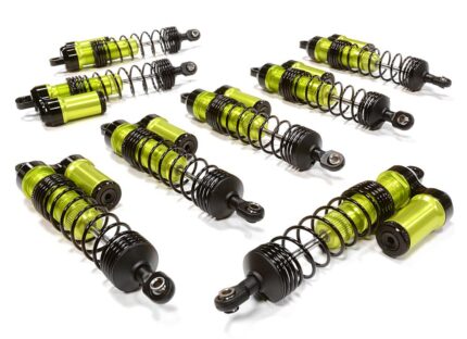 Billet Machined Piggyback Shock Set (8) for Traxxas 1/10 Scale E-Maxx Brushless