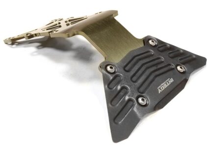 Billet Machined Rear Skid Plate for Traxxas 1/10 Scale E-Maxx Brushless