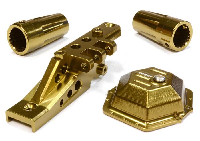 Billet Machined Stage 1 Hop-Up Set for Axial 1/10 Yeti Rock Racer - Image 1