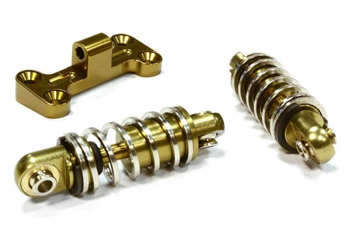Billet Machined Spring Loaded Front Bumper Mount Kit for Axial 1/10 Yeti - Image 1