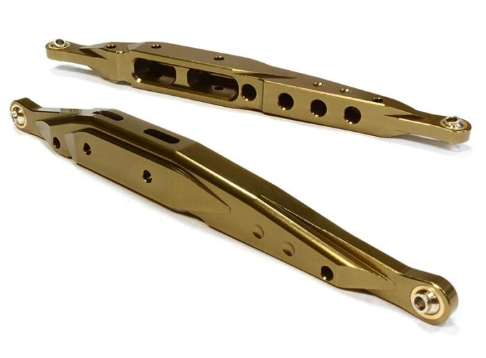 Billet Machined Rear Lower Suspension Linkages for Axial 1/10 Yeti Rock Racer - Image 1