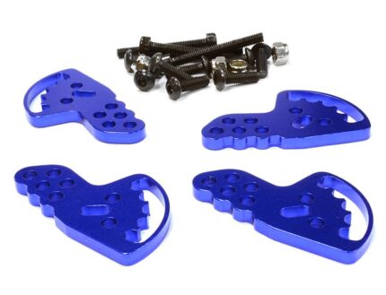 Billet Machined Adjustable Shock Mount Plate (4) for Axial 1/10 SCX-10 Crawler
