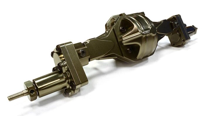Complete T5 Hi-Lift Gearbox Rear Axle for SCX-10, Dingo, Honcho & Jeep - Image 1