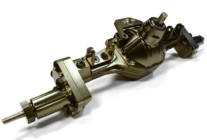 Complete T5 Hi-Lift Gearbox Rear Axle for SCX-10, Dingo, Honcho & Jeep - Image 2