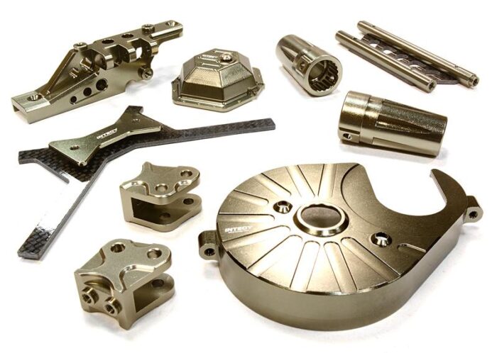 Billet Machined Stage 3 Hop-Up Set for Axial 1/10 Yeti Rock Racer - Image 1