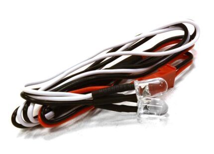 5mm LED White(2) for 1/10 SCX-10, Scale Crawler, Off-Road, On-Road Drift & TC