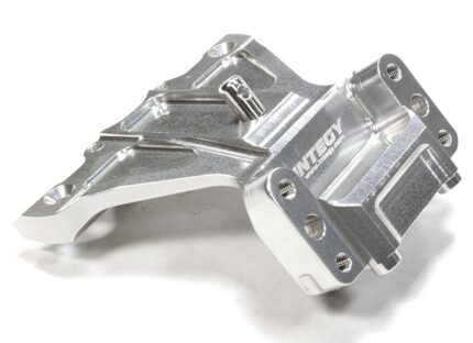 Billet Machined Silver Front Bulkhead for Associated RC10B5 & B5M (ASC90003)