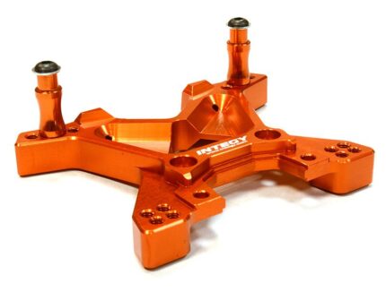 Billet Machined T3 Front Shock Tower for 1/10 Stampede 4X4 & Slash 4X4 - Orange