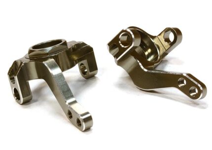 Billet Machined Steering Blocks for Axial SCX-10, Dingo, Honcho & Jeep