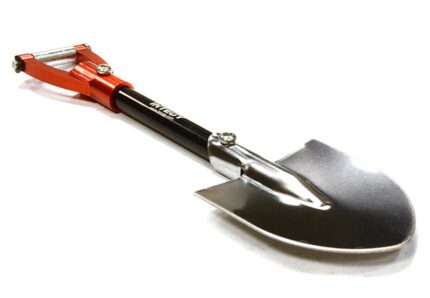 Realistic Scale Model Billet Machined D-Handle Utility Shovel 1/10 Size