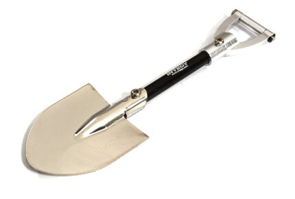 Realistic Scale Model Billet Machined D-Handle Utility Shovel 1/10 Size
