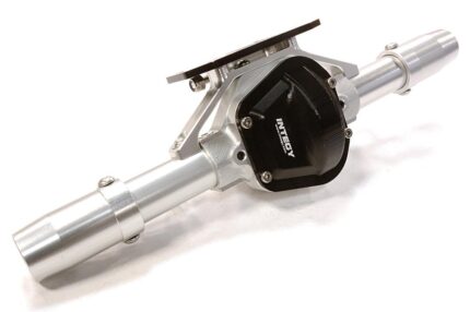 Billet Machined Rear Axle Housing Kit for SCX-10, Dingo, Honcho & Jeep