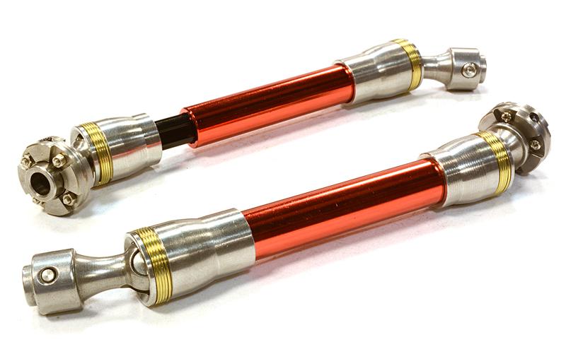 Billet Machined Stainless Steel Center Drive Shafts for Axial Wraith 2.2 Crawler