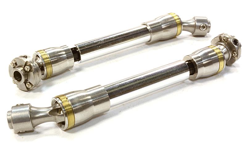 Billet Machined Stainless Steel Center Drive Shafts for Axial Wraith 2.2 Crawler
