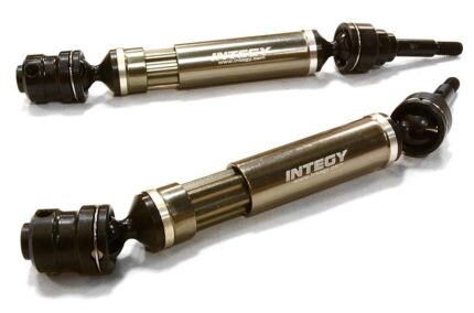 Dual Joint Telescopic Front Drive Shafts for TRX 1/10 Stampede 4X4 & Slash 4X4