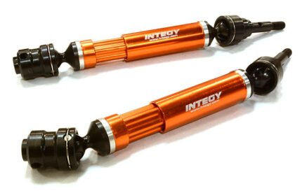 Dual Joint Telescopic Front Drive Shafts for TRX 1/10 Stampede 4X4 & Slash 4X4