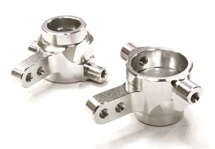 Billet Machined Steering Knuckle (2) for Traxxas 1/10 Slash 4X4 LCG