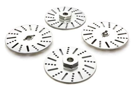 Billet Machined Alloy Brake Discs for Most 2.2 Size 1/10 Scale Crawler
