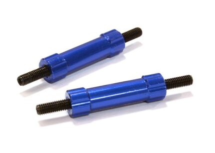 Billet Machined 20mm Aluminum Linkages (2) M3 Threaded for 1/10 Scale Crawler