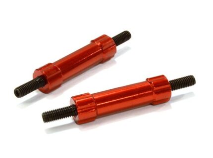 Billet Machined 30mm Aluminum Linkages (2) M3 Threaded for 1/10 Scale Crawler