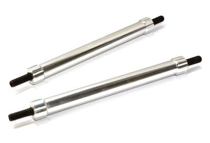 Billet Machined 60mm Aluminum Linkages (2) M3 Threaded for 1/10 Scale Crawler
