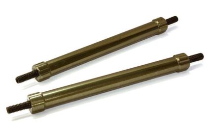 Billet Machined 70mm Aluminum Linkages (2) M3 Threaded for 1/10 Scale Crawler