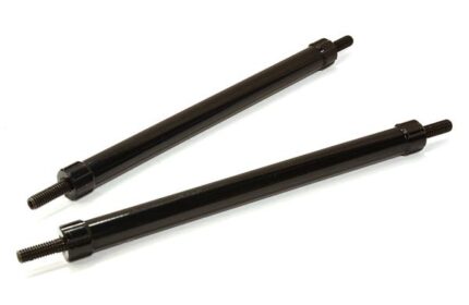 Billet Machined 80mm Aluminum Linkages (2) M3 Threaded for 1/10 Scale Crawler