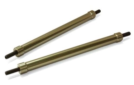Billet Machined 85mm Aluminum Linkages (2) M3 Threaded for 1/10 Scale Crawler
