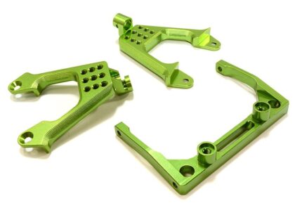 Billet Machined Front Shock Mount & Cross Brace for SCX-10 Dingo, Jeep & Honcho