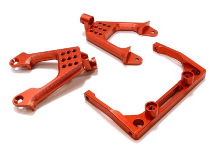 Billet Machined Front Shock Mount & Cross Brace for SCX-10 Dingo, Jeep & Honcho