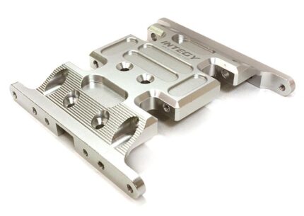 Billet Machined Center Gearbox Mount Skid Plate for Axial 1/10 SCX-10 Crawler