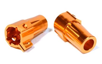 Billet Machined Straight Axle Rear Lock-Out for Axial 1/10 SCX-10 Crawler