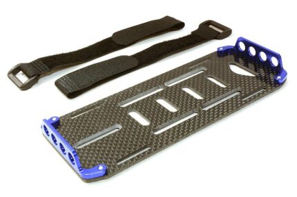 CNC Machined Battery Tray for Axial 1/10 SCX-10 Scale Off-Road Crawler