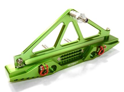 Billet Machined Realistic Rear Bumper for Axial SCX-10 Crawler w/ 43mm Mount